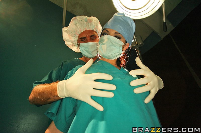 Andy San Dimas sexy doctor takes advantage of male nurse