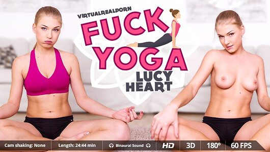 Lucy Heart in Fuck yoga