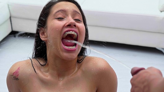 Lia Ponce in (Bts) Wet version from Lia Ponce 20 loads Cum in Mouth, Yenifer Chacon, Bukkake, 5on1, BBC, Pee drink, DP, Swallow