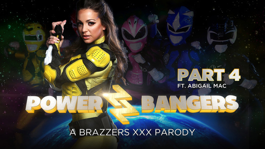 Abigail Mac in Power Bangers: A XXX Parody Part 4