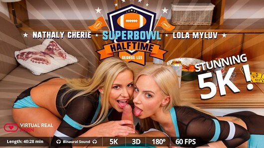 Nathaly Cherie in Super Bowl halftime