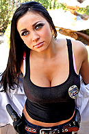 Audrey Bitoni will save the day armed with her huge rack