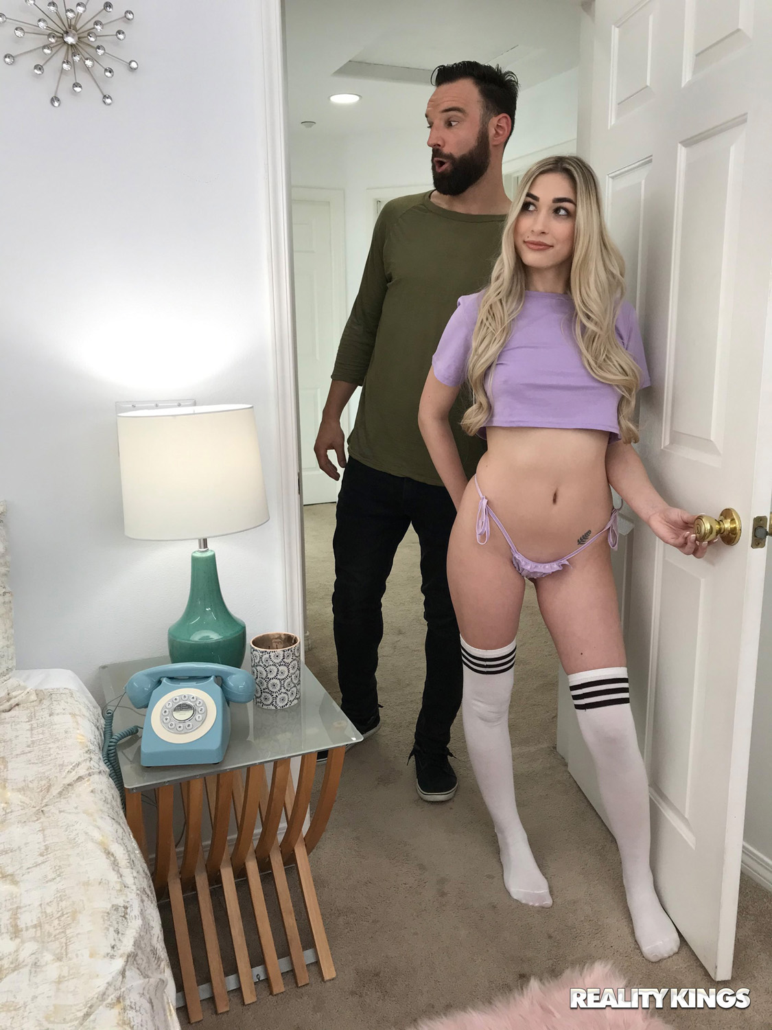 Delilah Day invites a friend over for instant sex