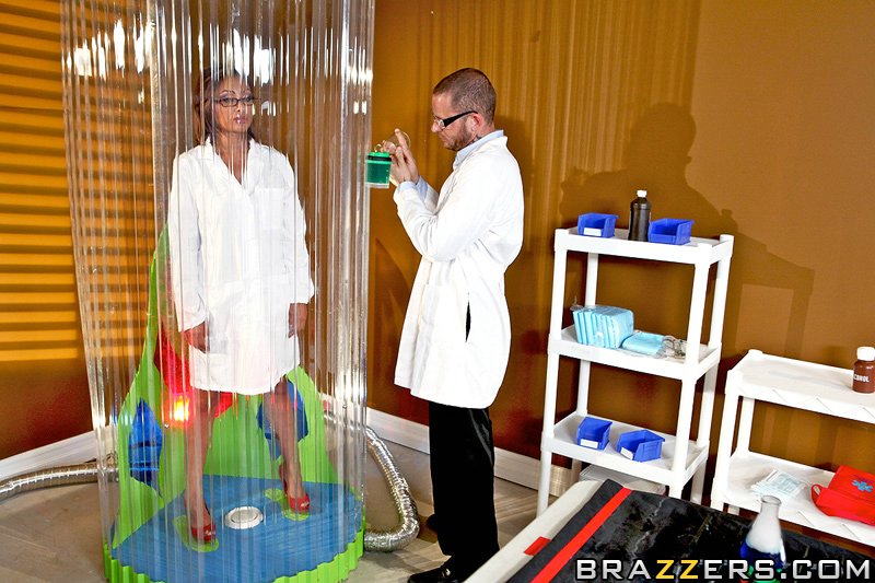 Priya Rai performs a sexual experiment in the lab