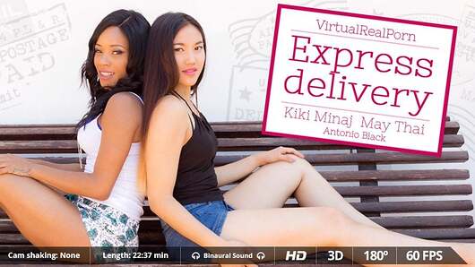 Kiki Minaj in Express delivery