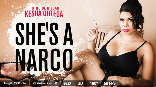 Kesha Ortega in She's a narco