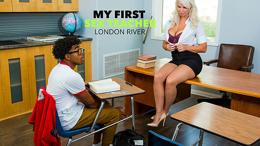 London River in London River is willing to help her student, but she wants cock in return