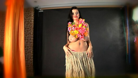 Sha Rizel in Sha Rizel - Hawaiian Hottie - Striptease 1